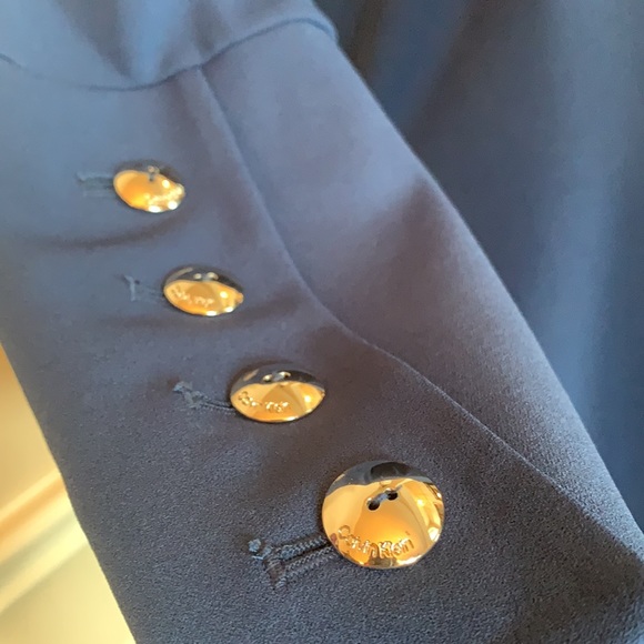 NWOT Calvin Klein 💙 Dress with 3/4 Flair Sleeves! - Picture 2 of 5